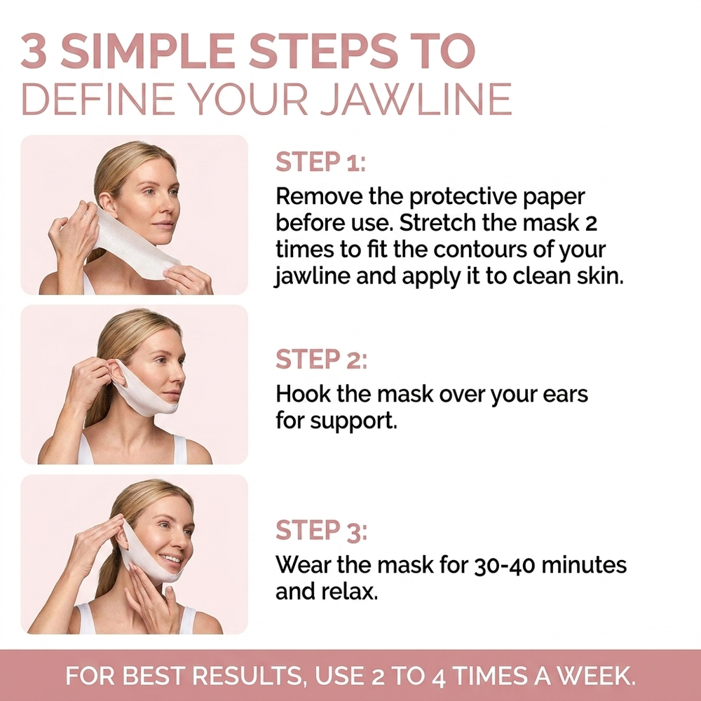 Jawline Collagen Mask
