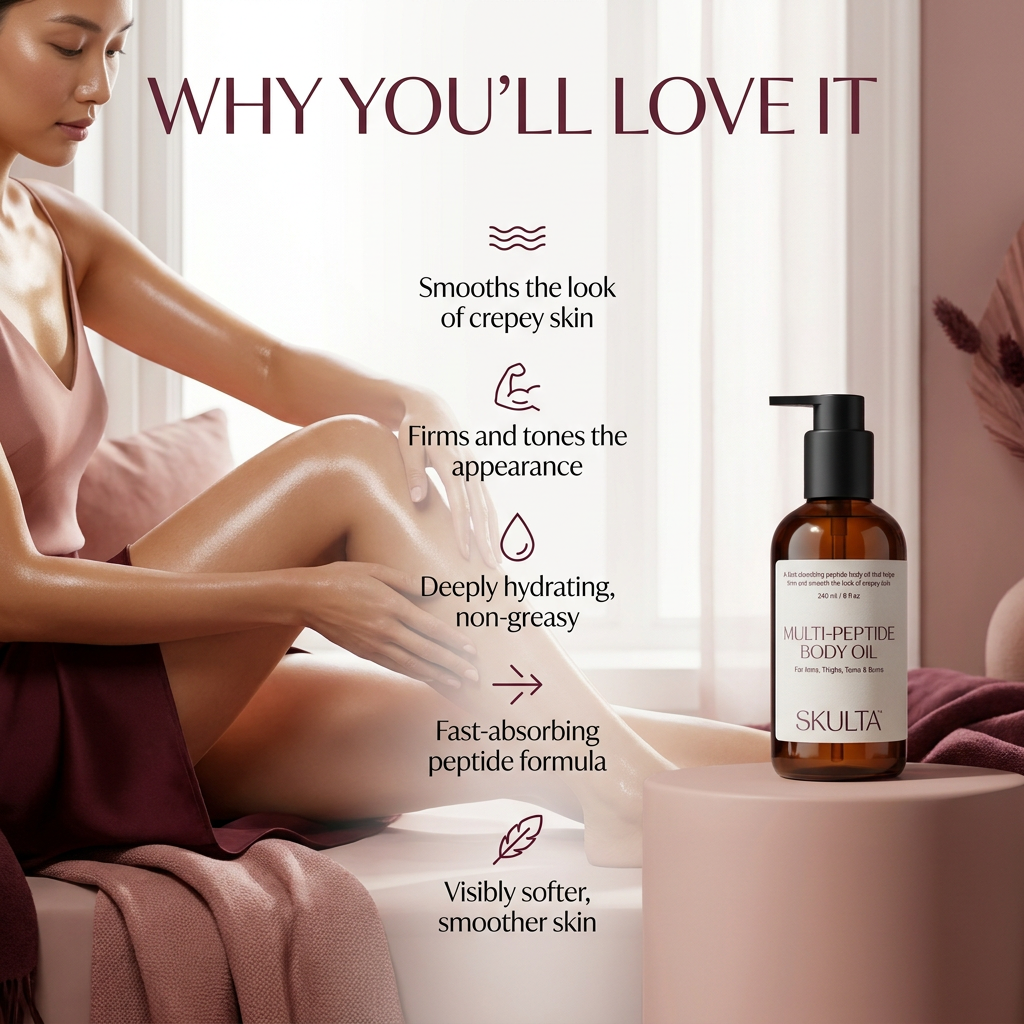 Multi-Peptide Body Oil