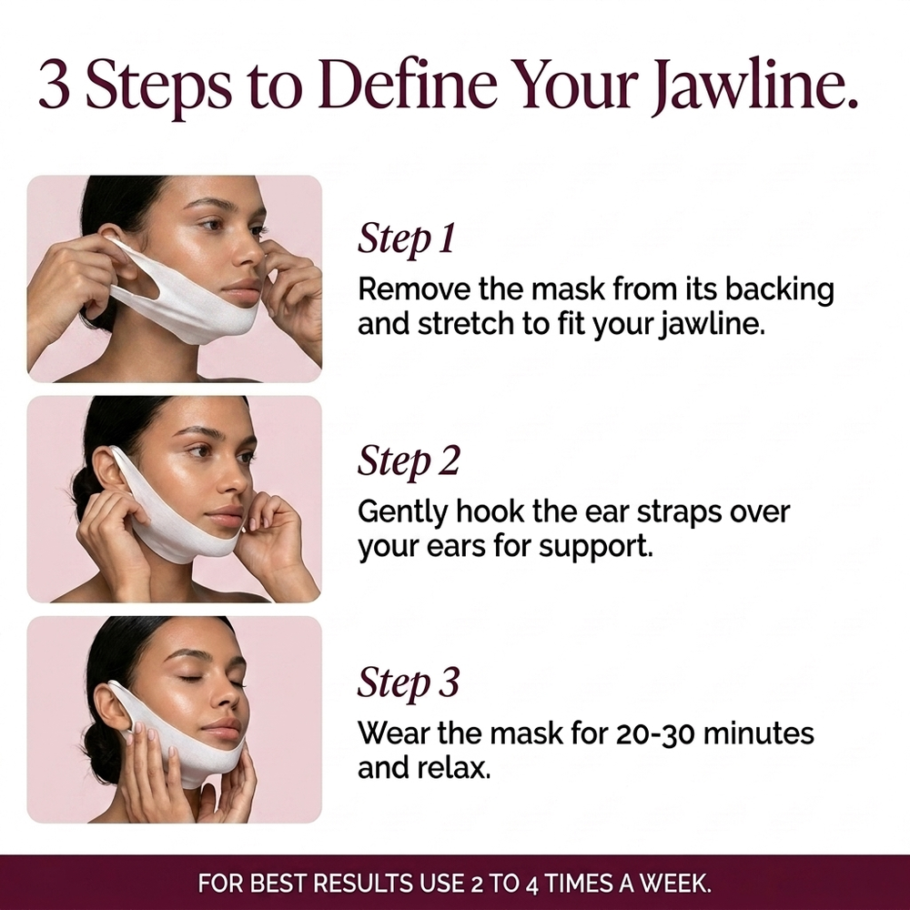 Jawline Collagen Mask