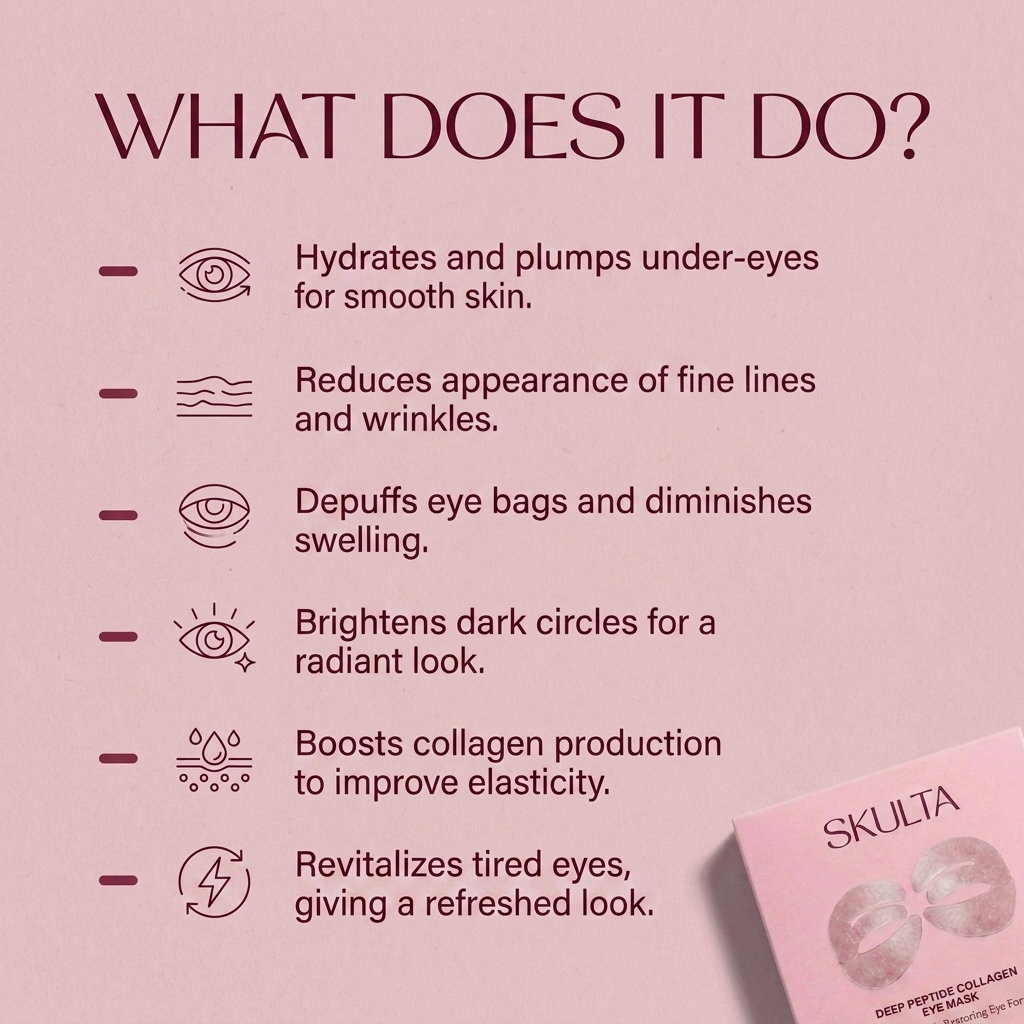 Deep Peptide Collagen Eye Mask Skulta